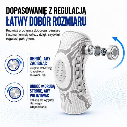 Sportowa orteza stawu kolanowego